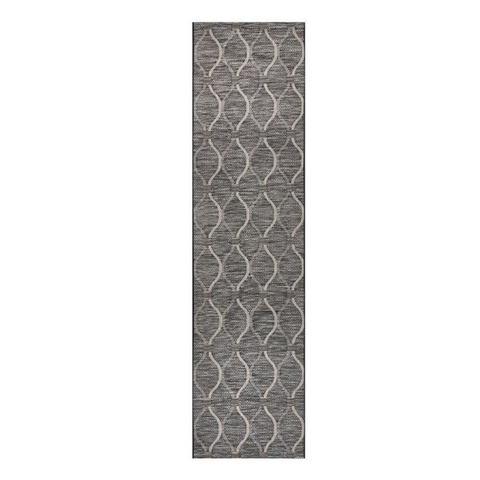Rug Culture Terrace 5501 Black Runner By Rugs
