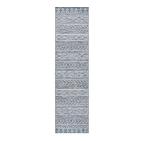 Rug Culture Terrace 5505 Blue Runner By Rugs