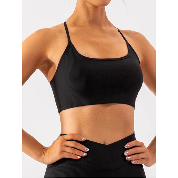 Tight Fitting Quick Drying Yoga Top Sports Underwear Women Training Running Sports Bras