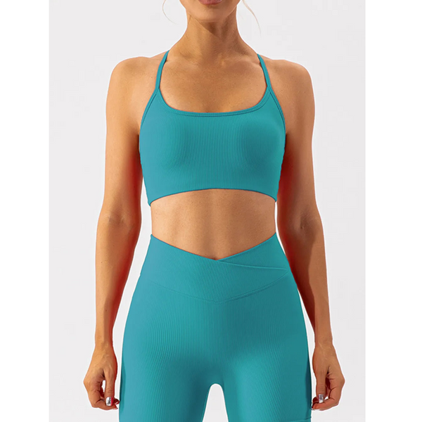 Tight Fitting Quick Drying Yoga Top Sports Underwear Women Training Running Sports Bras