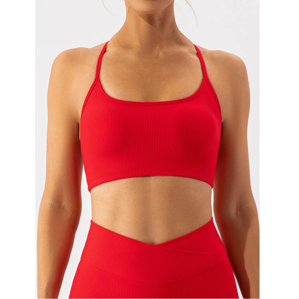 Tight Fitting Quick Drying Yoga Top Sports Underwear Women Training Running Sports Bras