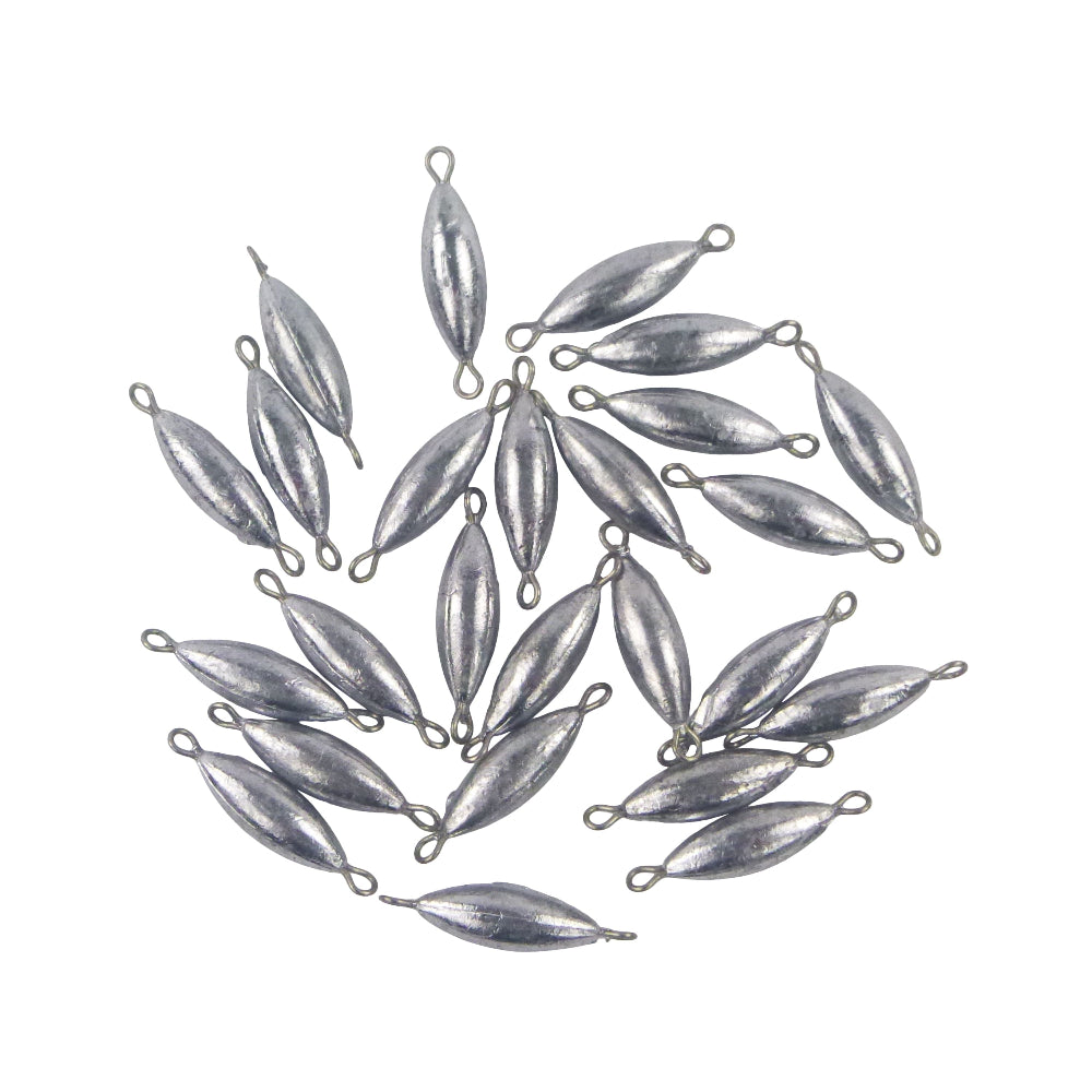 Swimerz 1Oz Torpedo Trolling Sinker Lead 25 Pack Sinkers & Weights