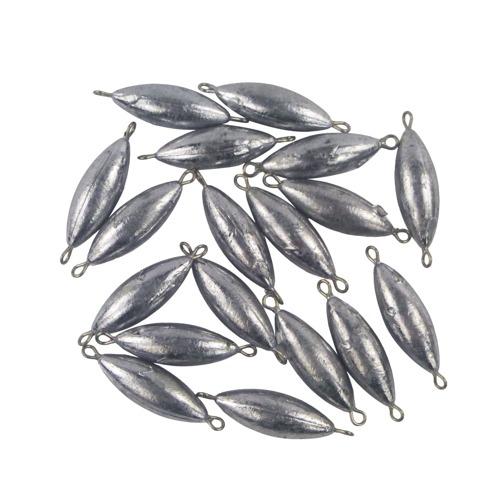 Swimerz 2Oz Torpedo Trolling Sinker Lead 18 Pack Sinkers & Weights