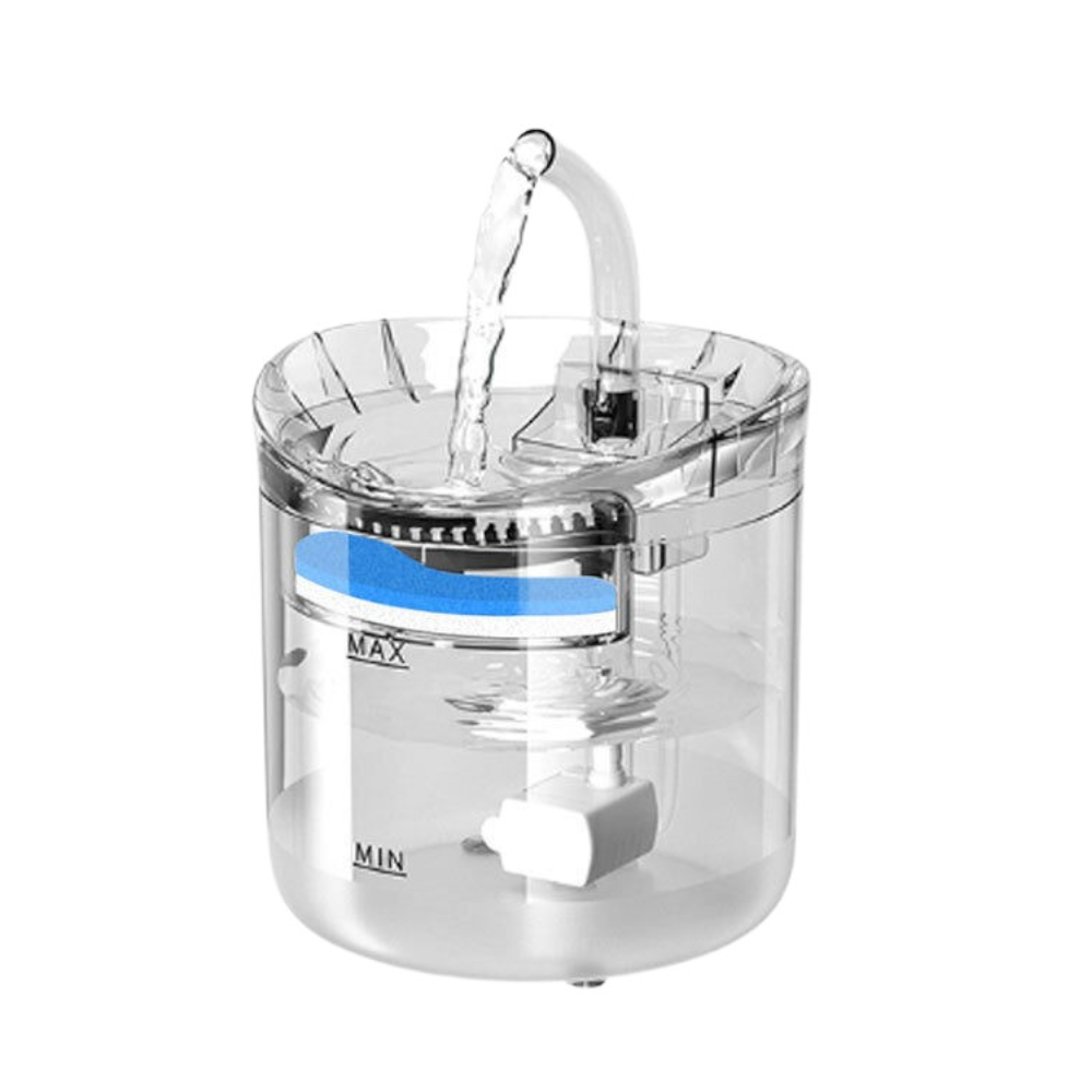 Elosung Transparent Pet Intelligent Sensing Version Water Dispenser 165 * 172Mm Dishes Feeders & Fountains