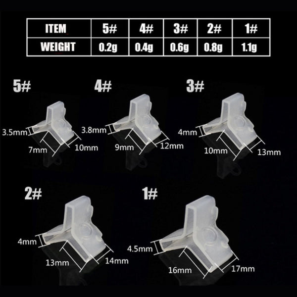 Rig Ezy Green Treble Cover Size #1 15 Pack Baits & Lures