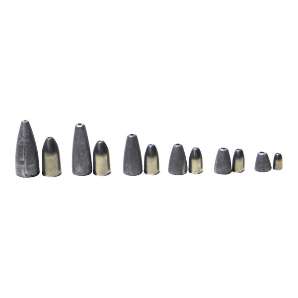 Swimerz 1/8Oz Bullet Sinker Tungsten Pack Sinkers & Weights