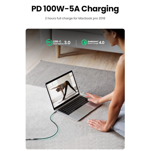 Ugreen 10387 Usb C Extension Cable 1M Usb Cables Hubs & Adapters