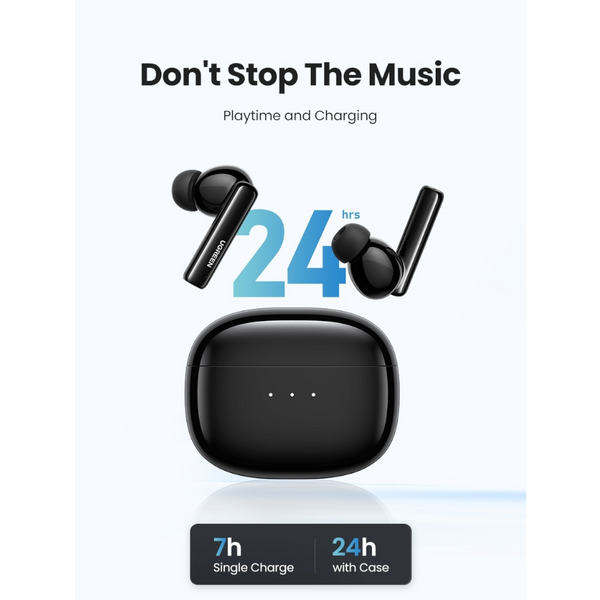 Ugreen 90401 Hitune T3 Active Noise Cancelling Wireless (Black) Earbuds