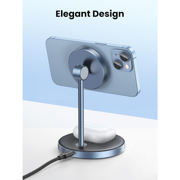 Ugreen 90668 2 In 1 Magnetic Wireless Charging Station Chargers & Cradles