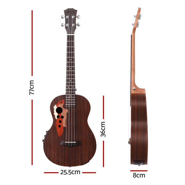 Alpha Ukulele 30 Inch With Eq 18 Frets Ukuleles