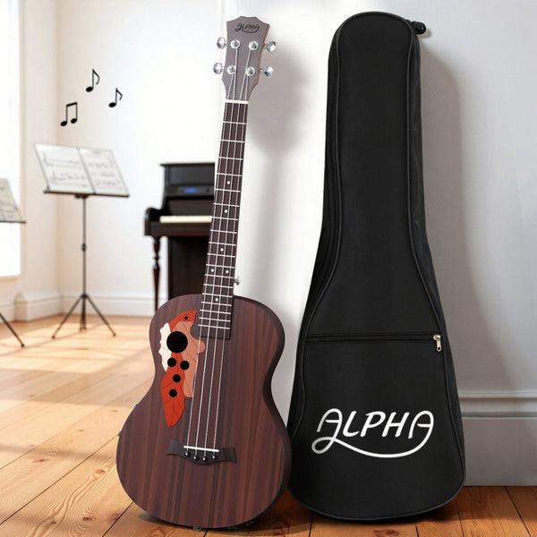 Alpha Ukulele 30 Inch With Eq 18 Frets Ukuleles