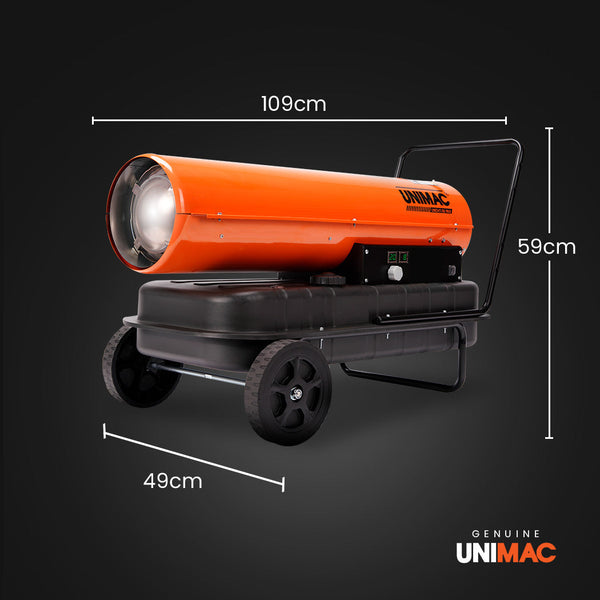 Unimac 50Kw Diesel Indirect Forced Air Space Heat Er Heaters