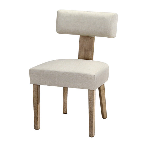 Artiss Set Of 2 Linen Fabric Beige Dining Chairs