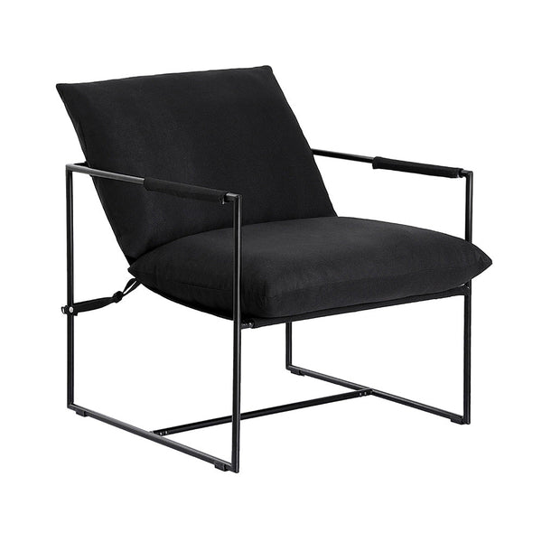 Artiss Armchair Lounge Chair Sling Black Sofas Armchairs & Couches
