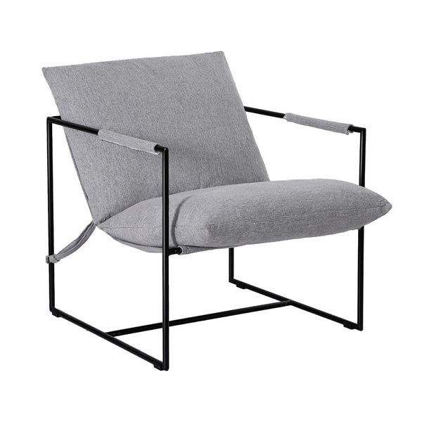 Artiss Armchair Lounge Chair Sling Grey Sofas Armchairs & Couches