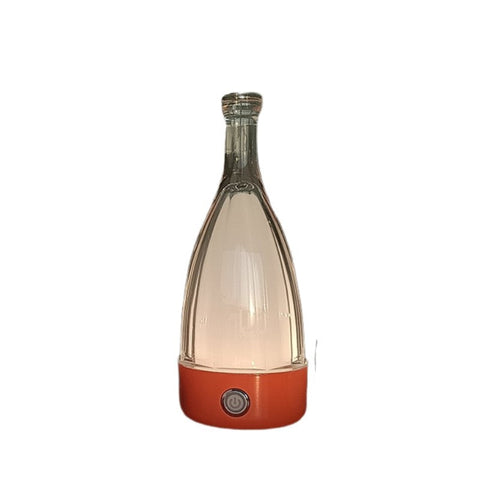 Luxury Lamp Bluetooth Orange Wine Bottle Decor Usb Rechargeable Table Accents For Bedroom Hotel Living Room Lamps