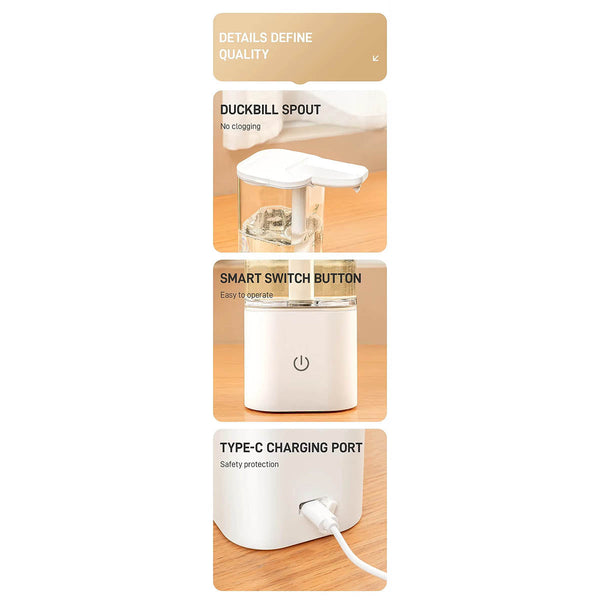 Automatic Sensor Hand Sanitizer Machine Dish Soap Body Wash Shampoo Smart Distance Sensing Kitchen Home Dispenser Toilet Soap Dishes & Dispensers