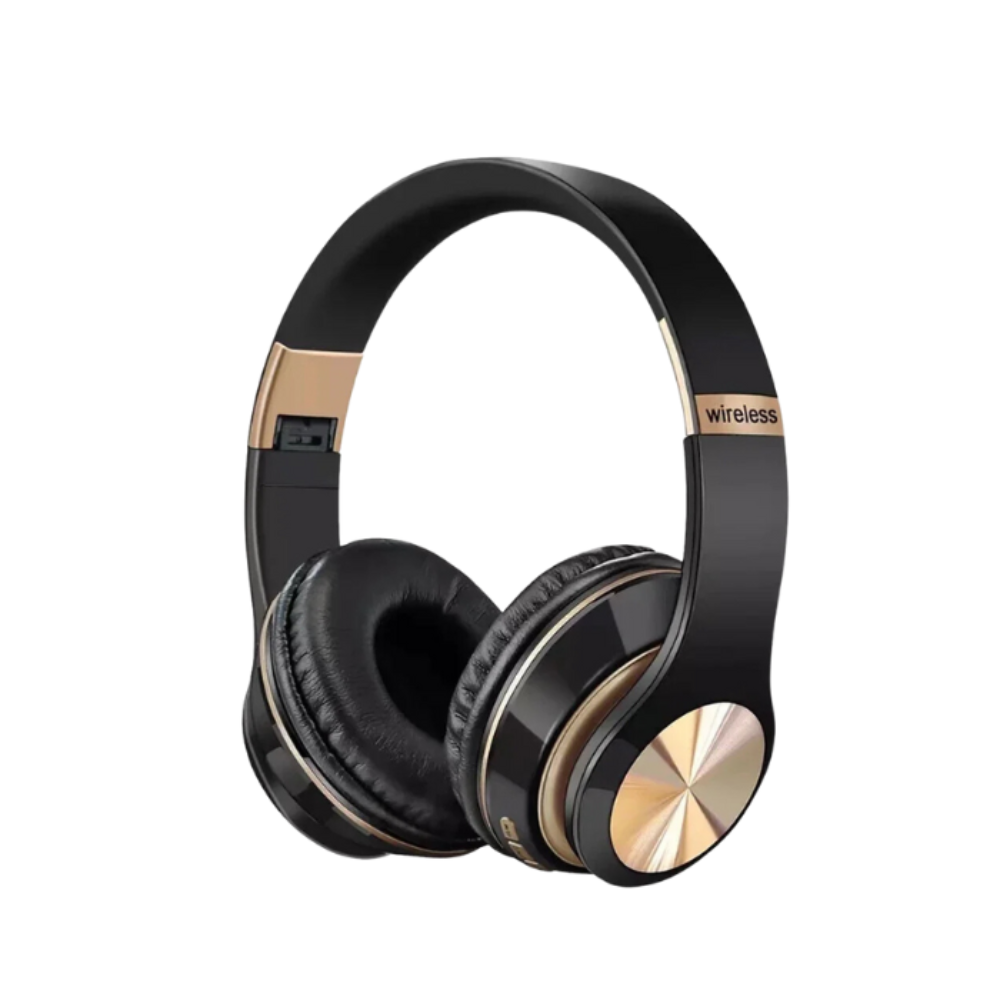 Headphone Black T5 Bluetooth Wireless Noise Canceling Microphone Headsets