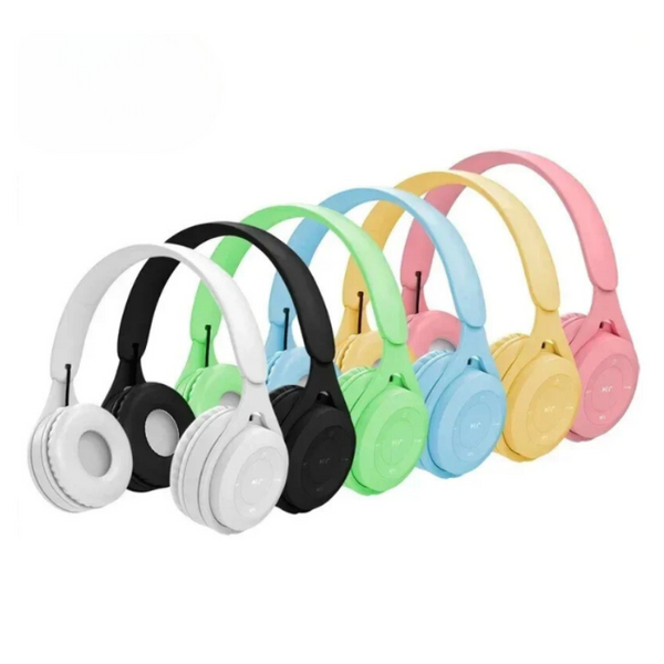 Headphone White Y08 Bluetooth Wireless Headset Over Ear Mobile Accessories Headsets