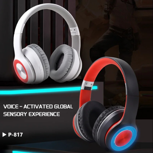 Headphone Black Pb17 Bluetooth Hifi Wireless Headset For Mobile Accessories Headsets