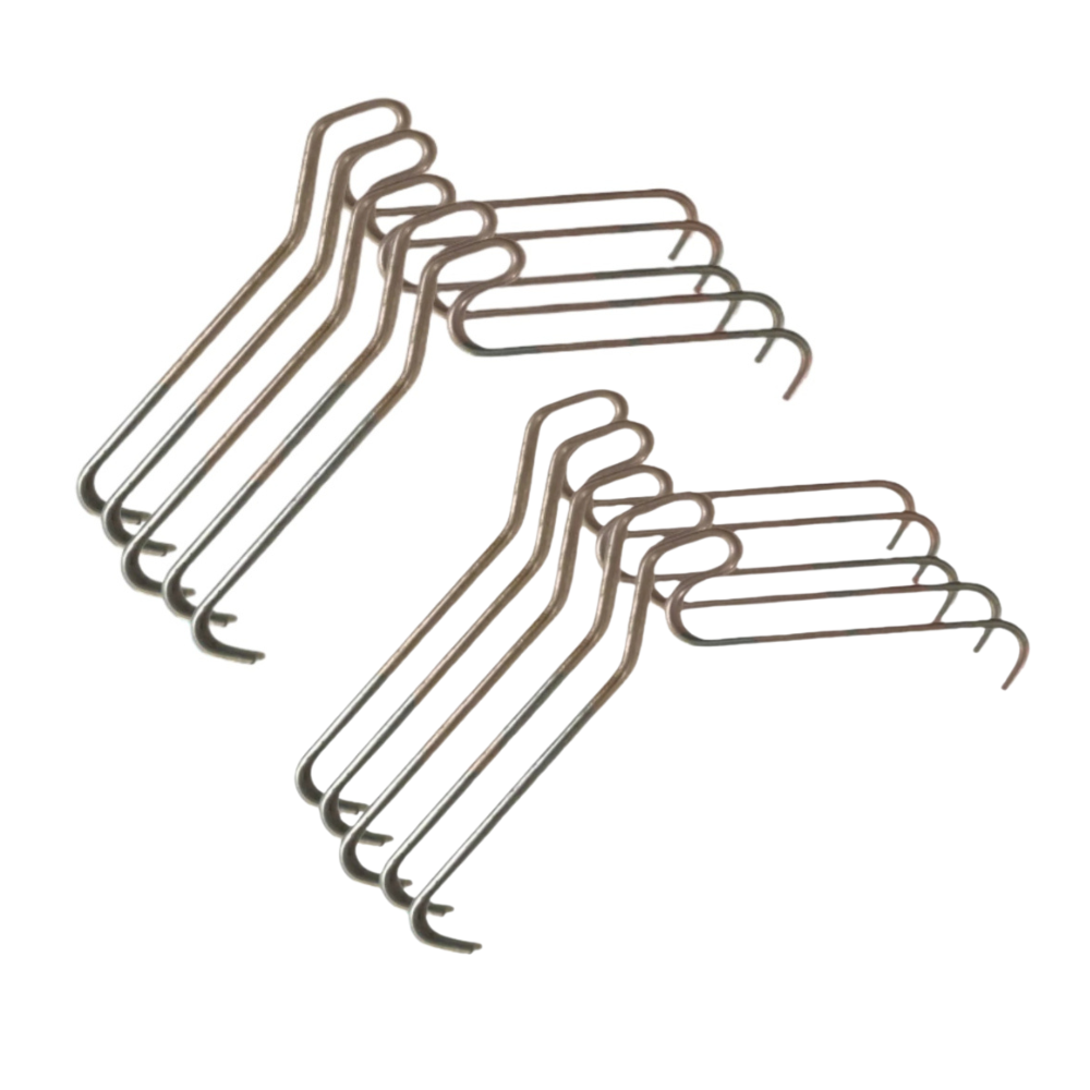 10 Pck 120Mm 4.7 Inches Brick Hooks Wall Crab Clips Hangers For Pictures Plants Hooks & Hangers