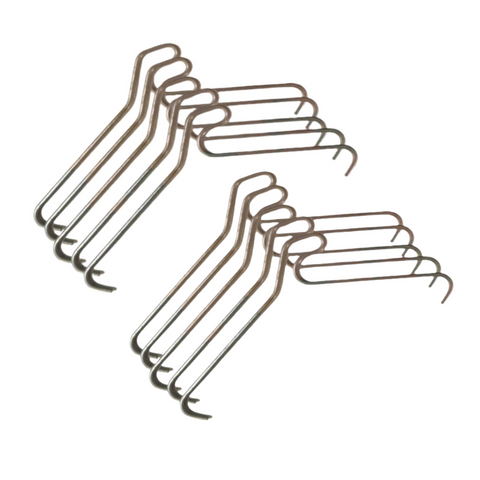 10 Pck 120Mm 4.7 Inches Brick Hooks Wall Crab Clips Hangers For Pictures Plants Hooks & Hangers