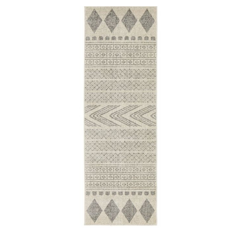 Rug Culture Mirage 359 Grey Runner By 500X80cm Rugs