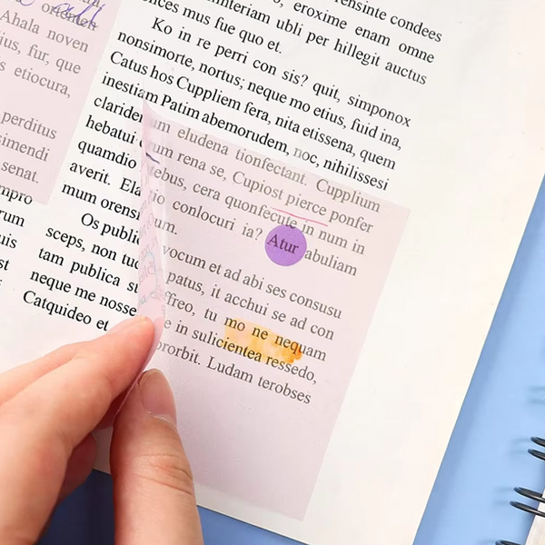 Waterproof Transparent Memo Pad Stationery For Office And School Use Sticky Notes