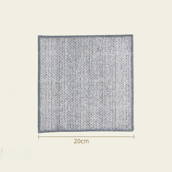 Double Layer Steel Wire Cloth Cleaning Cloths Cleaning Towels & Cloths