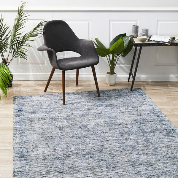 Rug Culture Allure Indigo Cotton Rayon By Rugs