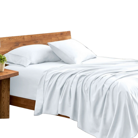 Ddecor Home 1500 Thread Count Premium Cotton Blend Snow Queen Sheet Set By Sheets