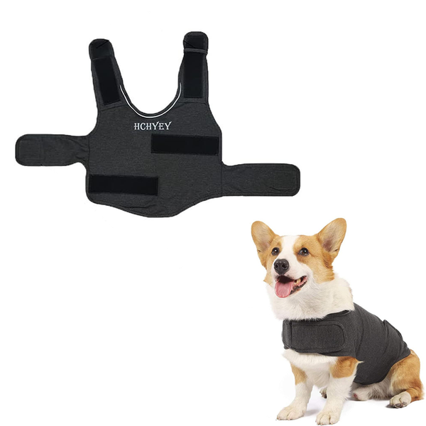 Elosung L Dog Vest Jacket Warm Soft And Comfortable Coat For Winter Calming Insulating Apparel Dog Clothing & Shoes