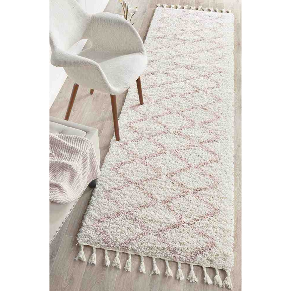 Rug Culture Saffron 11 Pink Runner By Rugs