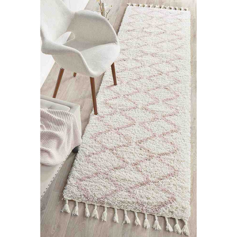 Rug Culture Saffron 11 Pink Runner By Rugs