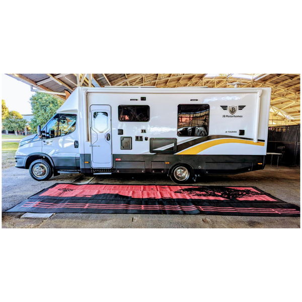 Camping Mat Warehouse Country Orange 6M X 2.4M Recycled Door Mats & Floor Mats