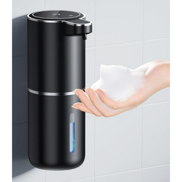 Elosung Black Automatic Foaming Soap Dispenser With Rechargeable Battery Touch Control 380Ml Capacity Ipx5 Waterproof Clippers & Trimmers