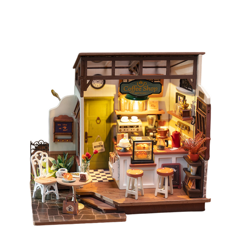 Rolife No.17 Cafe Miniature House Kit Dg162 3D Building Toys Gifts Puzzles