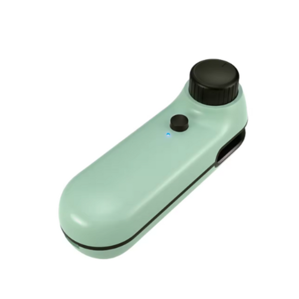 Elosung Green Portable Mini Food Vacuum Sealer Convenient Household Snack Bag Sealing Machine Vacuum Sealers