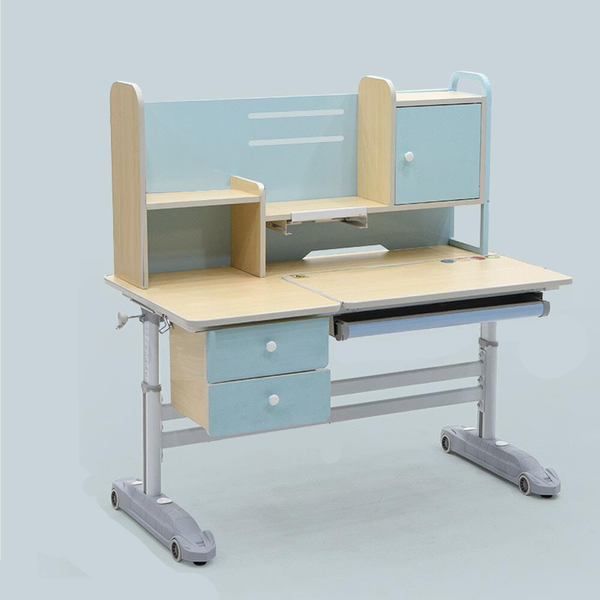 Height Children Kids Ergonomic Study Desk Only 120Cm Blue Au Kids Play Table & Chair Sets