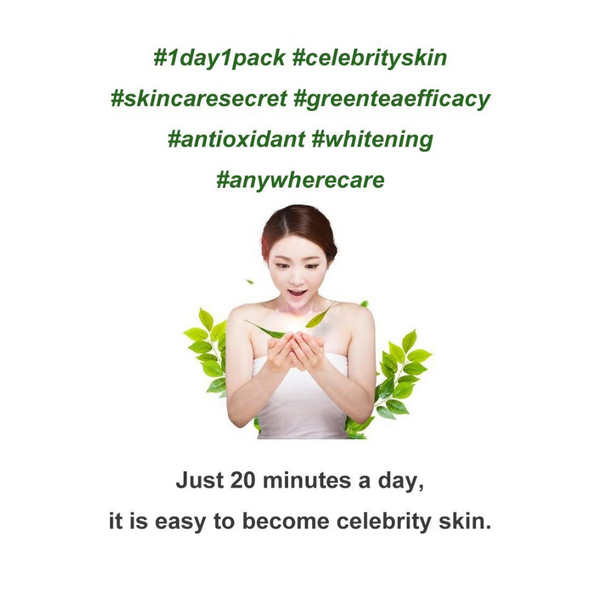 Farmstay Korean Greentea Seed Hydration Facial Mask Sheet(Pack Of 10) Face Masks