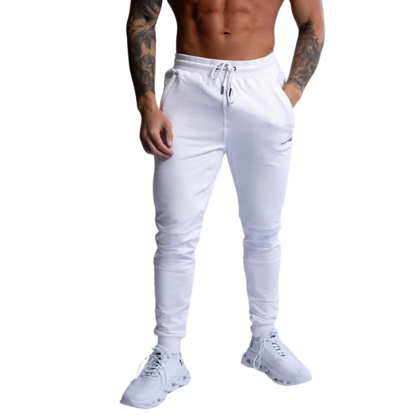 Pants Hard Hitters Slim Fit Terry Joggers White