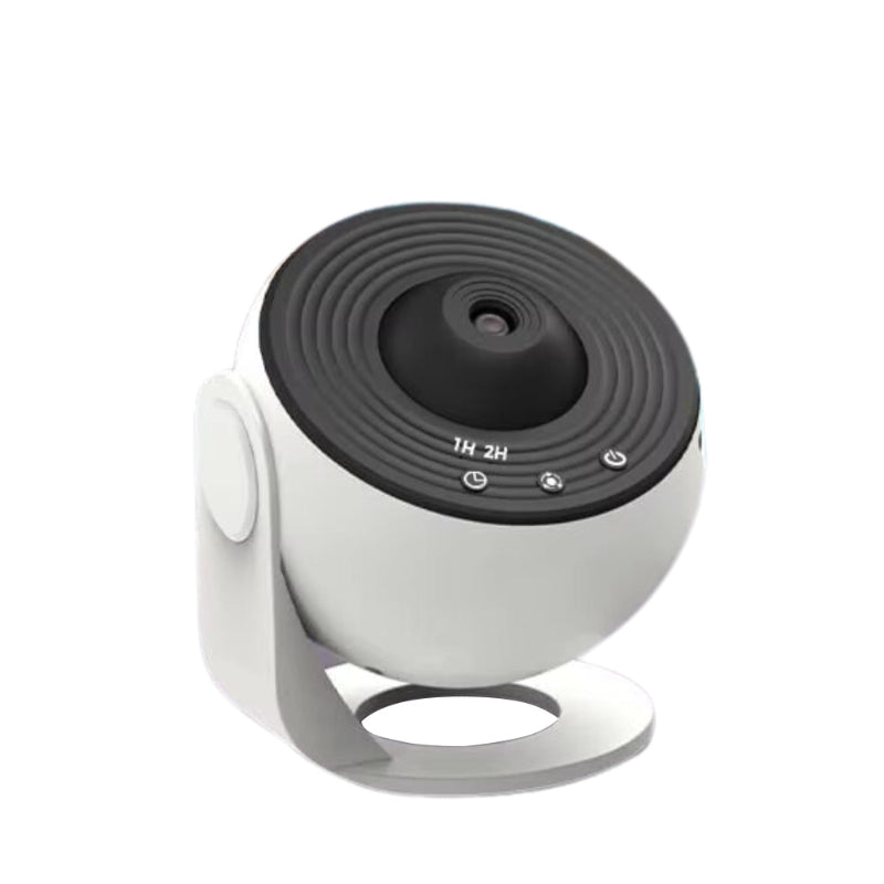 Elosung High Definition Focusable Starry Galaxy Projector Lamp Creative Bedroom Mood Light With 13 Film Slides (Black & White) Lamps