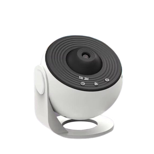 Elosung High Definition Focusable Starry Galaxy Projector Lamp Creative Bedroom Mood Light With 13 Film Slides (Black & White) Lamps