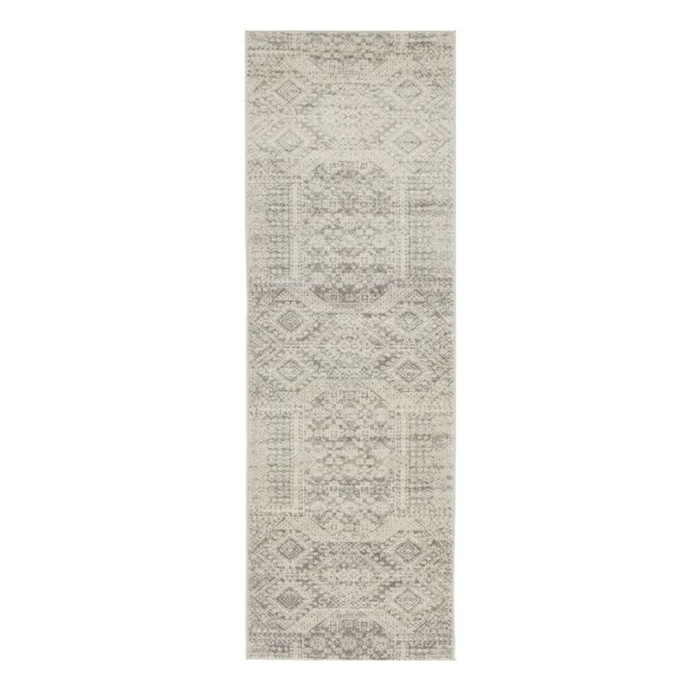 Rug Culture Mirage 351 Silver Runner By 500X80cm Rugs