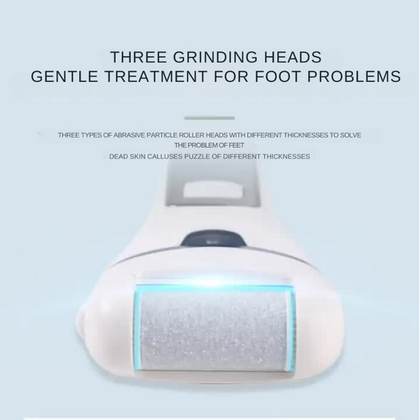 Black Rechargeable Electric Foot File Callus Remover With Led Display And Usb Charging Electric Files & Tools