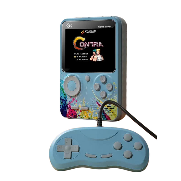 G5 Retro Handheld Game Console With 500 Classic Games Sky Blue Gamepad Video Game Consoles