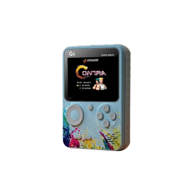 G5 Retro Handheld Game Console With 500 Classic Games Sky Blue Video Game Consoles