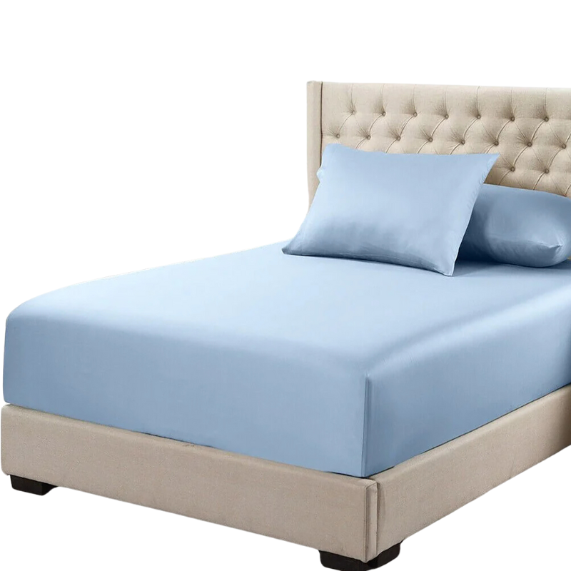 Ddecor Home 1500 Thread Count Premium Cotton Blend Seafoam Queen Combo Set By Sheets