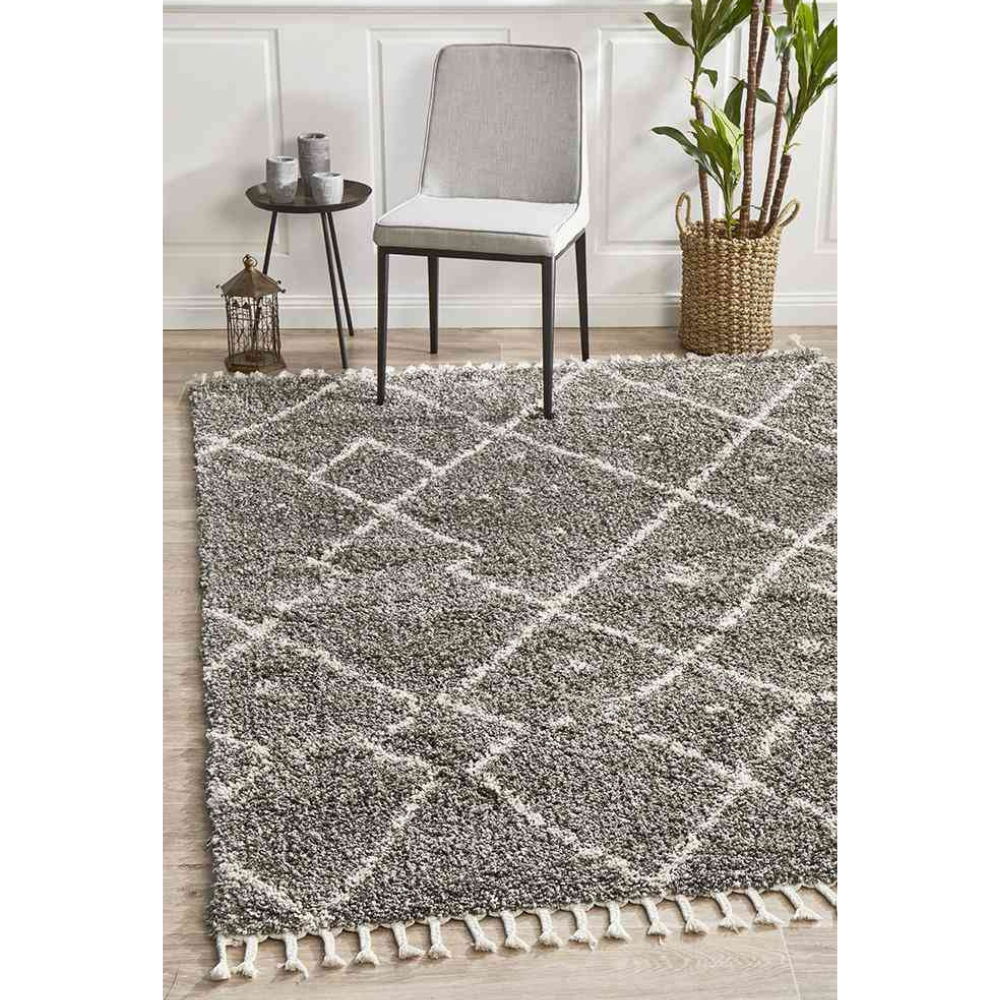 Rug Culture Saffron 44 Grey By Rectangle Rugs