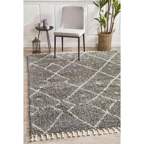 Rug Culture Saffron 44 Grey By Rectangle Rugs